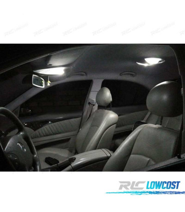 KIT 17 AMPOULES LED INTÉRIEUR MERCEDES CLASSE E W211 E55 AMG E320 02-08