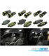 KIT 17 AMPOULES LED INTÉRIEUR MERCEDES CLASSE E W211 E55 AMG E320 02-08