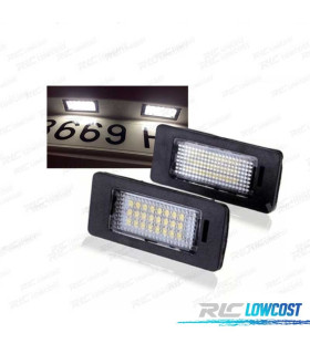 ÉCLAIRAGE PLAQUE D´IMMATRICULATION LED BMW E46