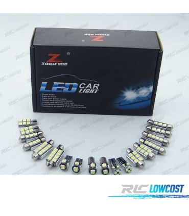 KIT 23 AMPOULES LED INTÉRIEUR BMW SÉRIE 7 E38 BERLINE 730i 730iL 735i 735iL 740i 740iL 750i 750iL 94-01