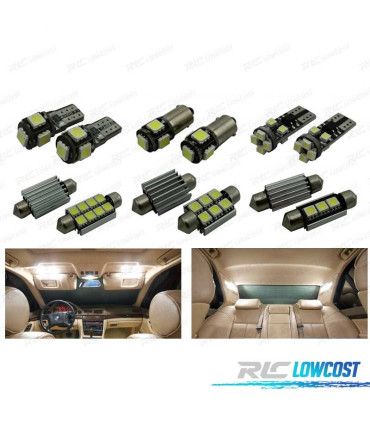 KIT 23 AMPOULES LED INTÉRIEUR BMW SÉRIE 7 E38 BERLINE 730i 730iL 735i 735iL 740i 740iL 750i 750iL 94-01