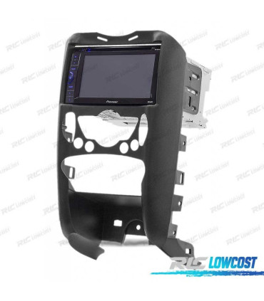 FACADE AUTORADIO 1-DIN ET 2-DIN NOIR POUR MINI HATCH II CABRIO II CLUBMAN CLUBVAN COUPÉ ROADSTER