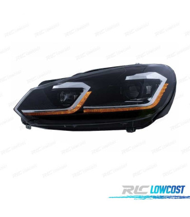 PHARES VOLKSWAGEN VW GOLF 6 08-13 LOOK ARGENT GOLF 7 DYNAMIQUES