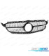 CALANDRE MERCEDES W205 AMG 14-18 LOOK DIAMOND NOIR CAMERA