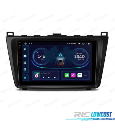 AUTORADIO GPS ANDROID 12 POUR MAZDA 6 08-12 9"