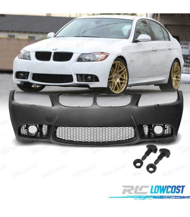 PARE CHOCS BMW E90 91 LOOK M3 05-08 + LAVE PHARES