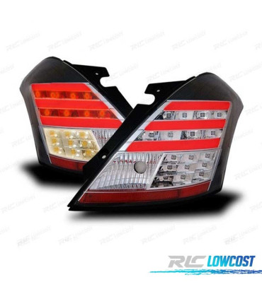 FEUX ARRIÈRE SUZUKI SWIFT SPORT 10-17 LED BAR LTI NOIR