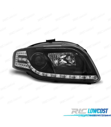 PHARES LED AUDI A4 B7 04-08 NOIR