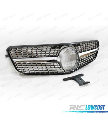 CALANDRE MERCEDES W204 07-14 LOOK DIAMANT