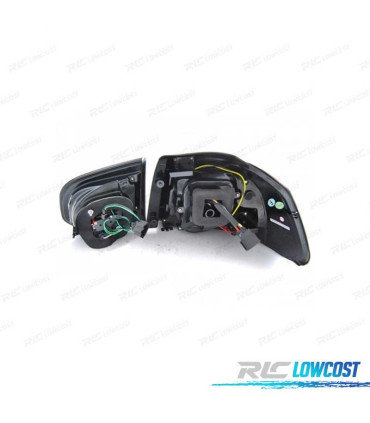 FEUX ARRIÈRE VOLKSWAGEN VW GOLF 6 08-12 BARRE LED ROUGE FUMÉ