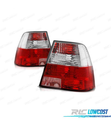 FEUX ARRIÈRE VOLKSWAGEN VW BORA 98-05 ROUGE BLANC