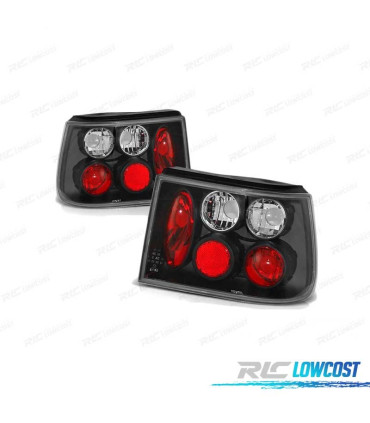 FEUX ARRIÈRE POUR SEAT IBIZA 93-99 STYLE LEXUS NOIR