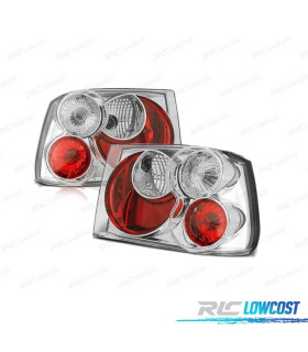 FEUX ARRIÈRE POUR SEAT IBIZA 93-99 STYLE LEXUS CHROMÉ
