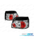 FEUX ARRIÈRE POUR RENAULT CLIO 90-98 STYLE LEXUS CHROMÉ