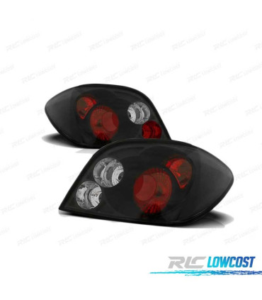 FEUX ARRIÈRE POUR PEUGEOT 307 01-07 STYLE LEXUS NOIR