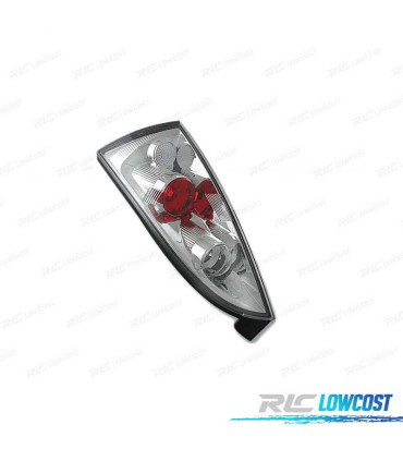 FEUX ARRIÈRE POUR FORD FOCUS MK1 98-04 STYLE LEXUS HATCHBACK CHROMÉ