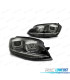 PHARES POUR VOLKSWAGEN VW GOLF 7 LOOK GTI LED DRL CLIGNOTANTS LED 12-17 NOIR