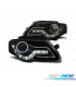 PHARES VOLKSWAGEN VW PASSAT B6 3C 05-10 DAYLIGHT ANGEL EYES NOIR