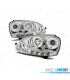 PHARES VOLKSWAGEN VW GOLF 5 03-08 ANGEL EYES + LED CHROMÉ