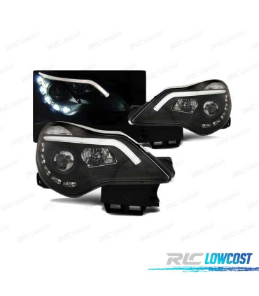 PHARES OPEL CORSA D 11-14 LED TRU DRL NOIR