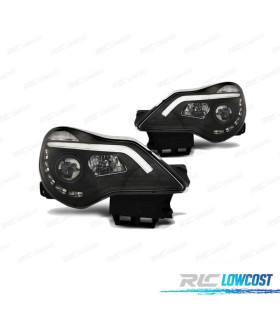 PHARES OPEL CORSA D 11-14 LED TRU DRL NOIR