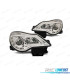 PHARES POUR OPEL CORSA D 11-14 LED TRU DRL CHROMÉ