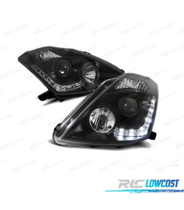 PHARES LED POUR NISSAN 350Z 03-05 NOIR