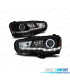 PHARES LED ANGEL EYES MITSUBISHI LANCER VIII 08- NOIR