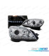 PHARES DIURNES MERCEDES W204 07-10 CHROMÉ H7