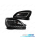 PHARES DIURNES POUR MERCEDES W204 07-10 FOND NOIR