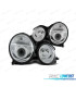 PHARES MERCEDES W210 99-02 ANGEL EYES CHROMÉ