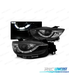 PHARES LED TRU DRL POUR MAZDA CX5 11-15 NOIR