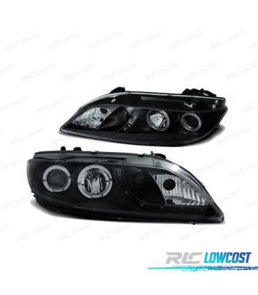PHARES LED ANGEL EYES MAZDA 6 02-07 NOIR