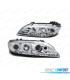 PHARES LED ANGEL EYES MAZDA 6 02-07 CHROMÉ