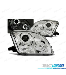 PHARES HONDA PRELUDE 97-01 ANGEL EYES CHROMÉ