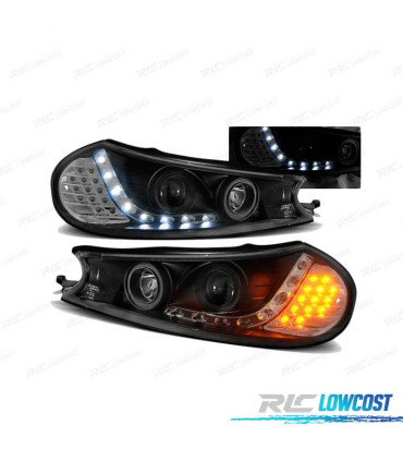 PHARES FORD MONDEO 96-00 LED DAYLIGHT NOIR
