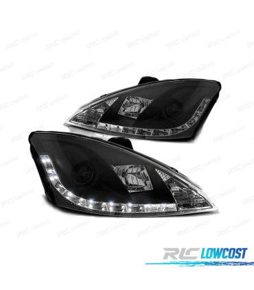 PHARES FORD FOCUS 98-01 LED DAYLIGHT NOIR