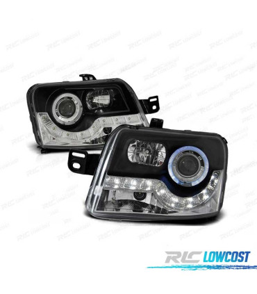 PHARES FIAT PANDA 03-09 LED DAYLIGHT NOIR