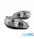 PHARES LED ANGEL EYES FIAT GRANDE PUNTO 05-08 CHROMÉ