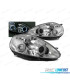 PHARES LED ANGEL EYES FIAT GRANDE PUNTO 05-08 CHROMÉ