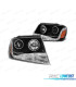PHARES JEEP GRAND CHEROKEE 99-05 ANGEL EYES DAYLIGHT NOIR