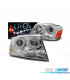 PHARES JEEP GRAND CHEROKEE 99-05 DAYLIGHT ANGEL EYES CHROMÉ