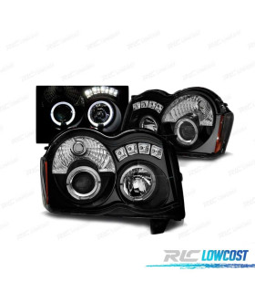 PHARES JEEP GRAND CHEROKEE ANGEL EYES 08-10 NOIR