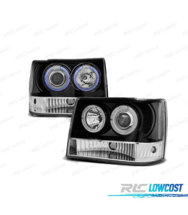 PHARES JEEP GRAND CHEROKEE 93-98 ANGEL EYES NOIR