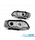 PHARES BMW X5 E53 99-03 ANGEL EYES XENON CHROMÉ