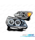 PHARES LED ANGEL EYES BMW E60 E61 03-07 CHROMÉ