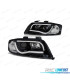 PHARES LED AUDI A6 97-01 TRU DRL NOIR