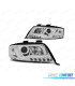 PHARES LED AUDI A6 97-01 TRU DRL CHROMÉ