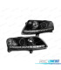 PHARES LED ANGEL EYES AUDI A6 C6 04-08 NOIR