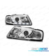 PHARES AUDI A3 8L 96-00 TRU DRL ECE-R87 CHROMÉ